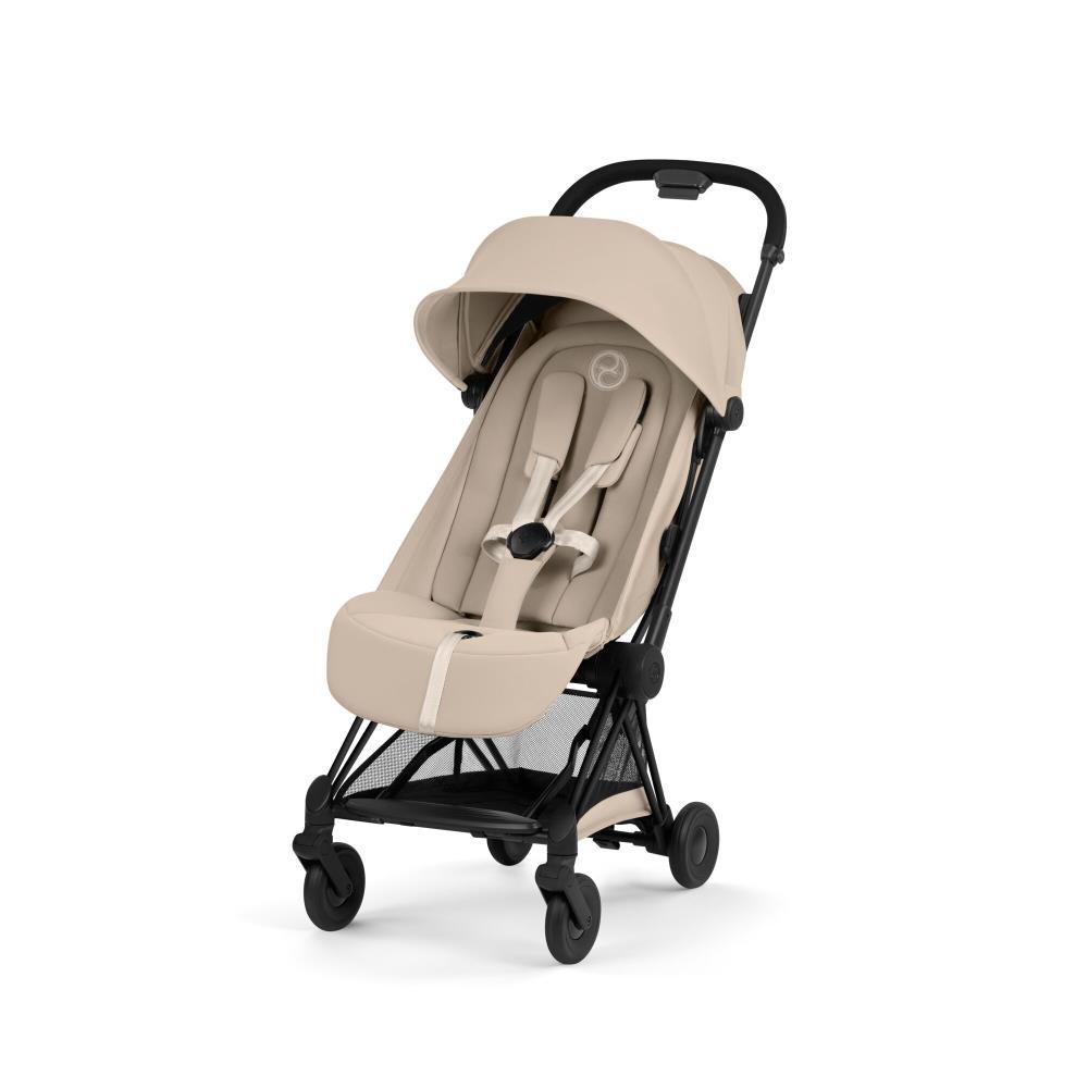 Cybex Platinum Coya Comfort Stroller Matt Black Cozy Beige
