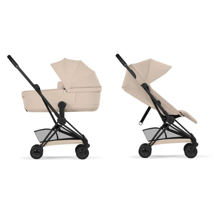 Cybex Platinum Coya Comfort Matt Black Cozy Beige
