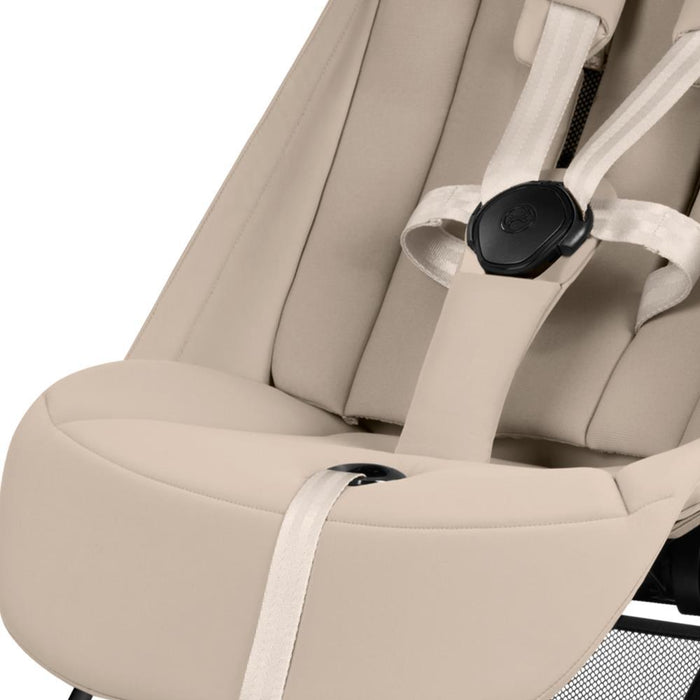 Carrinho Cybex Platinum Coya Comfort Matt Black Cozy Beige