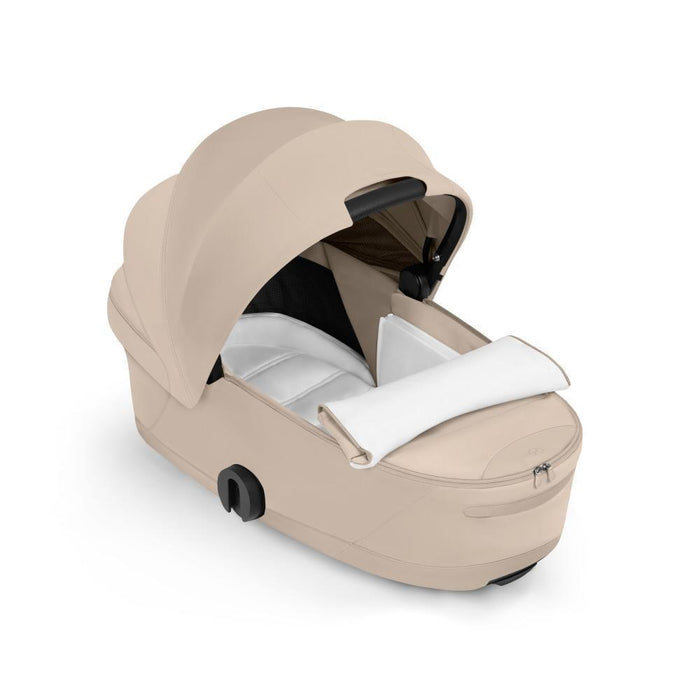 Carrinho Cybex Platinum Coya Comfort Matt Black Cozy Beige