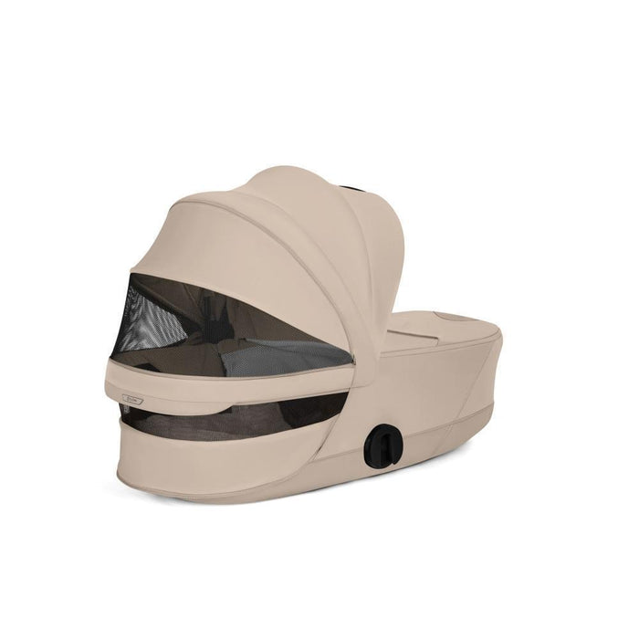 Carrinho Cybex Platinum Coya Comfort Matt Black Cozy Beige