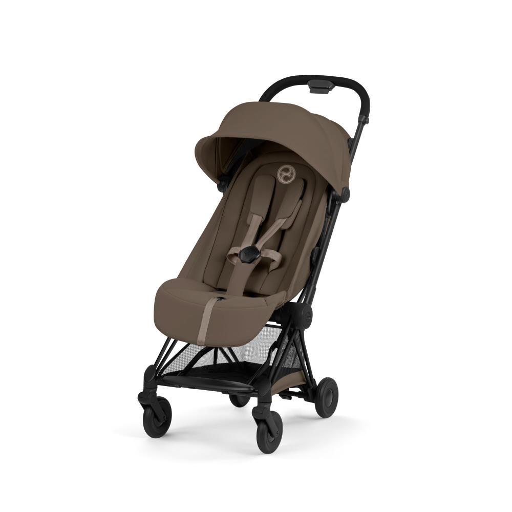 Carrinho Cybex Platinum Coya Comfort Matt Black Coconut Brown