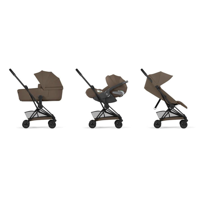 Cybex Platinum Coya Comfort Matt Black Coconut Brown