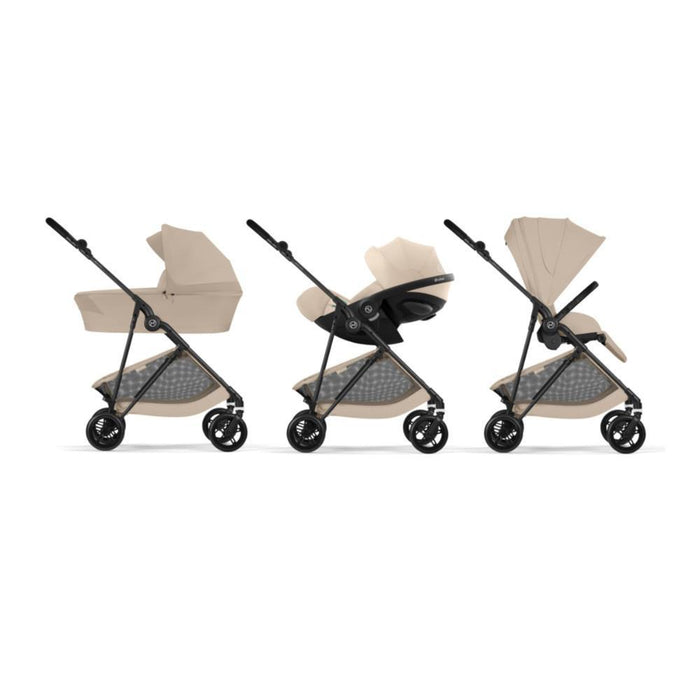 Carrinho Cybex Melio Carbon Almond Beige