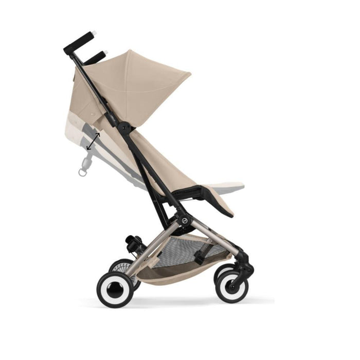 Carrinho Cybex Libelle TPE Almond Beige - Chassis Taupe