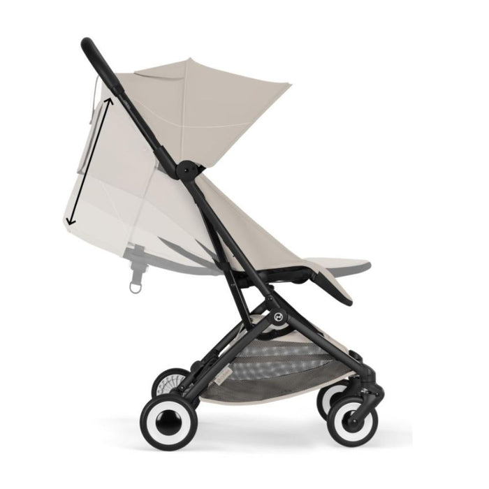 Carrinho Cybex Orfeo BLK Dune Grey - Chassis Preto
