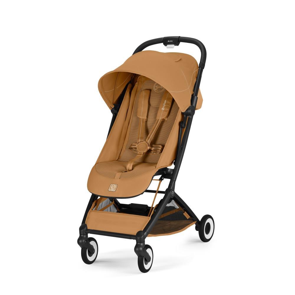 Carrinho Cybex Orfeo BLK Cinnamon Yellow - Chassis Preto