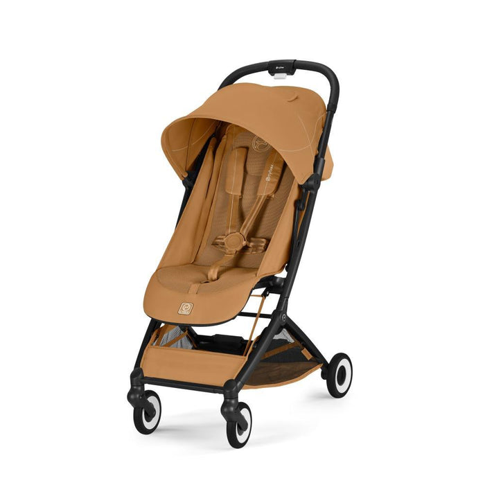 Carrinho Cybex Orfeo BLK Cinnamon Yellow - Chassis Preto