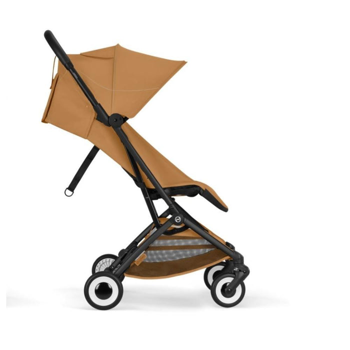 Carrinho Cybex Orfeo BLK Cinnamon Yellow - Chassis Preto