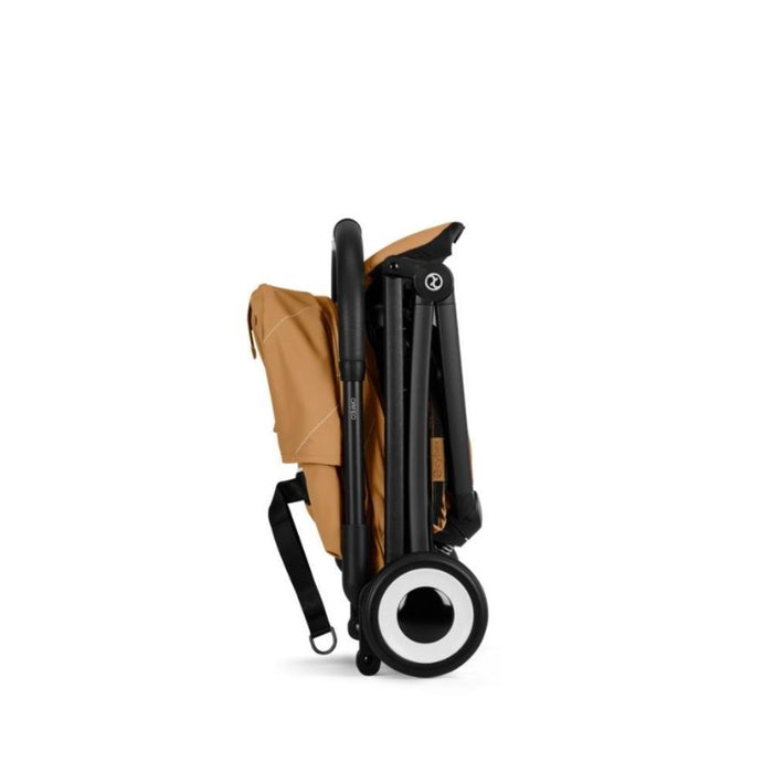 Carrinho Cybex Orfeo BLK Cinnamon Yellow - Chassis Preto