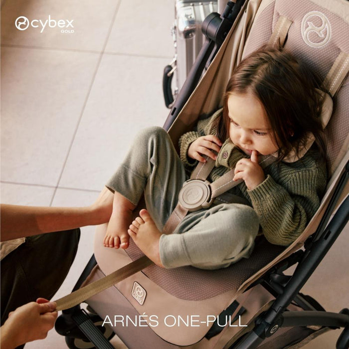 Carrinho Cybex Orfeo BLK Cinnamon Yellow - Chassis Preto