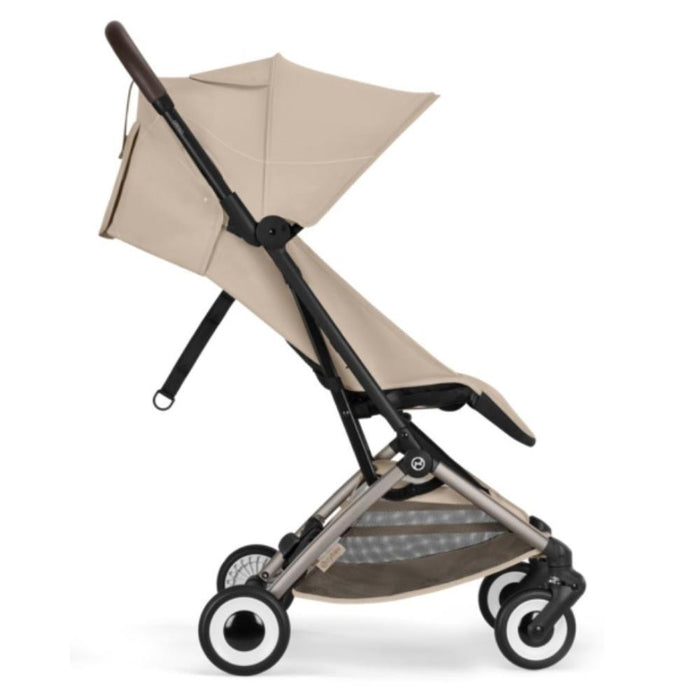 Carrinho Cybex Orfeo TPE Almond Beige - Chassis Taupe