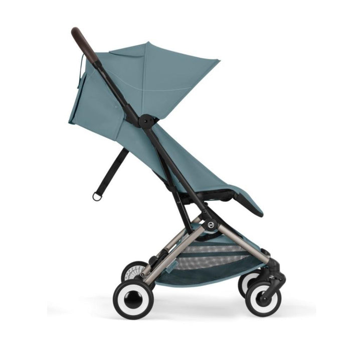 Carrinho Cybex Orfeo TPE Stormy Blue - Chassis Taupe