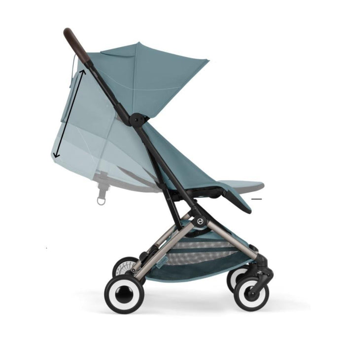 Carrinho Cybex Orfeo TPE Stormy Blue - Chassis Taupe