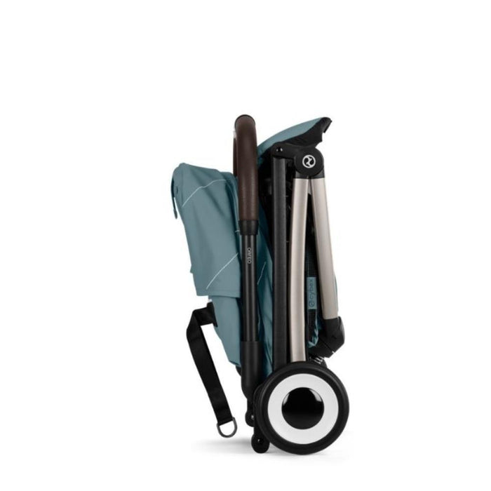 Carrinho Cybex Orfeo TPE Stormy Blue - Chassis Taupe