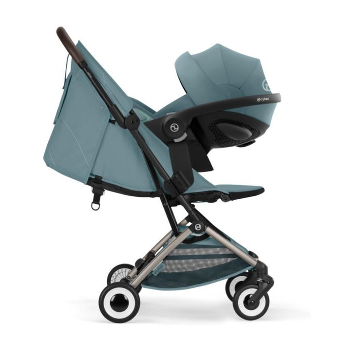 Carrinho Cybex Orfeo TPE Stormy Blue - Chassis Taupe