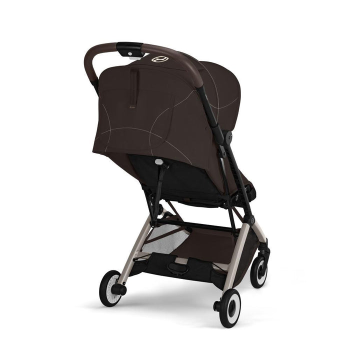 Carrinho Cybex Orfeo TPE Chocolate Brown - Chassis Taupe