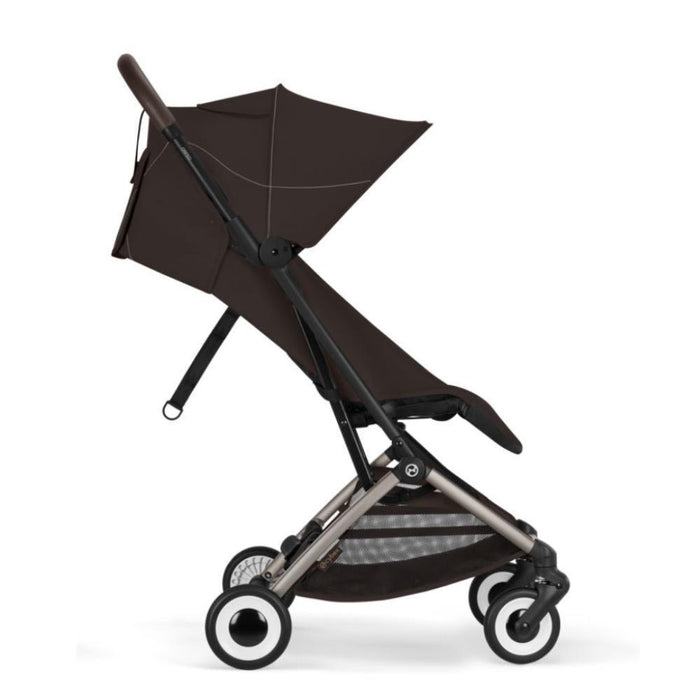 Carrinho Cybex Orfeo TPE Chocolate Brown - Chassis Taupe