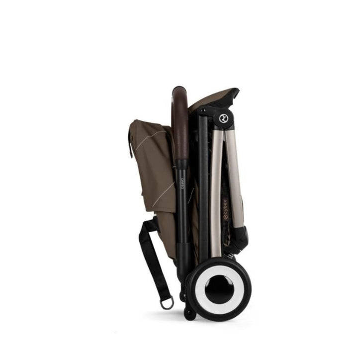 Carrinho Cybex Orfeo TPE Chocolate Brown - Chassis Taupe