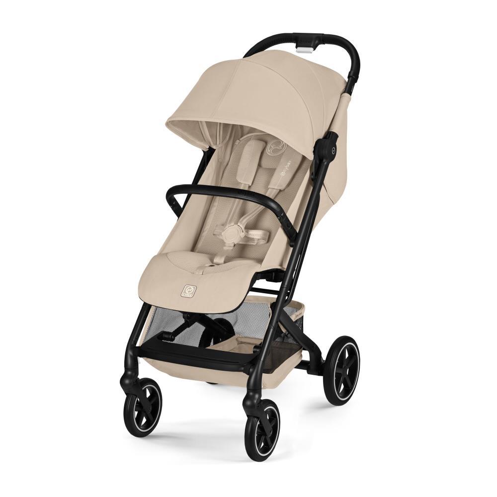 Cybex Beezy Stroller BLK Almond Beige - Black Chassis