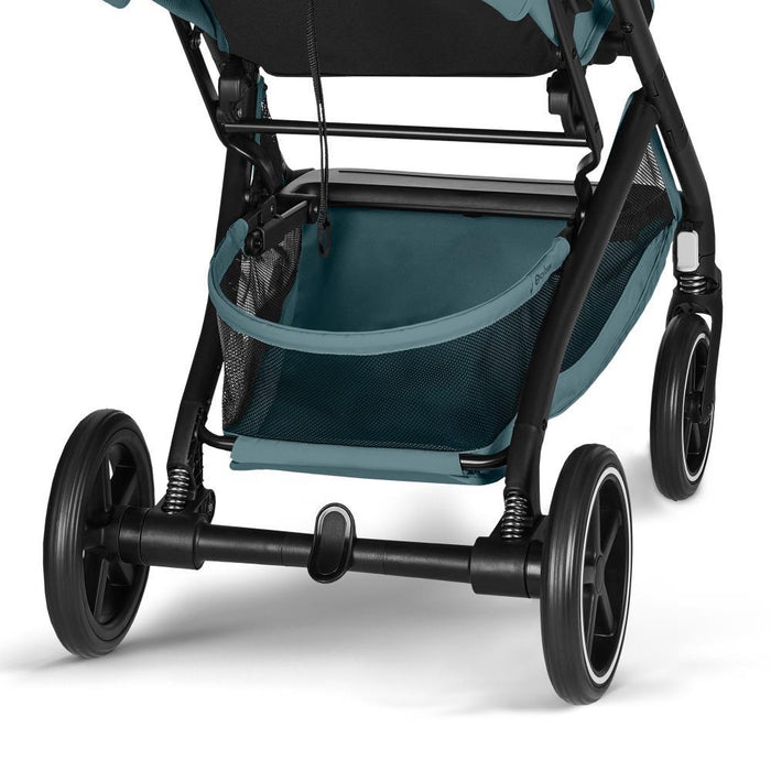 Carrinho Cybex Beezy BLK Stormy Blue - Chassis Preto