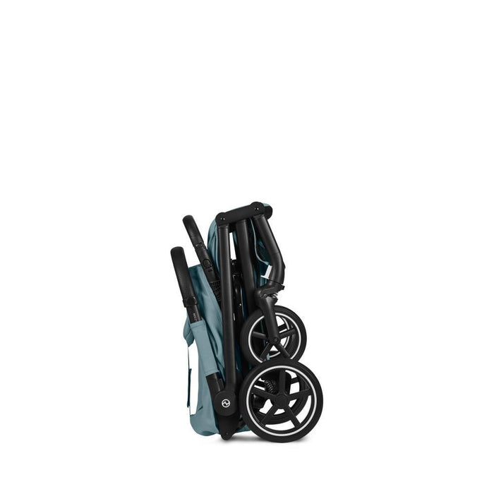 Carrinho Cybex Beezy BLK Stormy Blue - Chassis Preto
