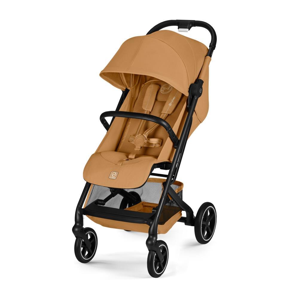 Cybex Beezy Stroller BLK Cinnamon Yellow - Black Chassis