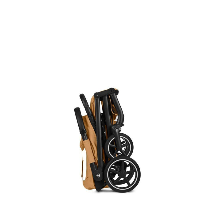 Carrinho Cybex Beezy BLK Cinnamon Yellow - Chassis Preto