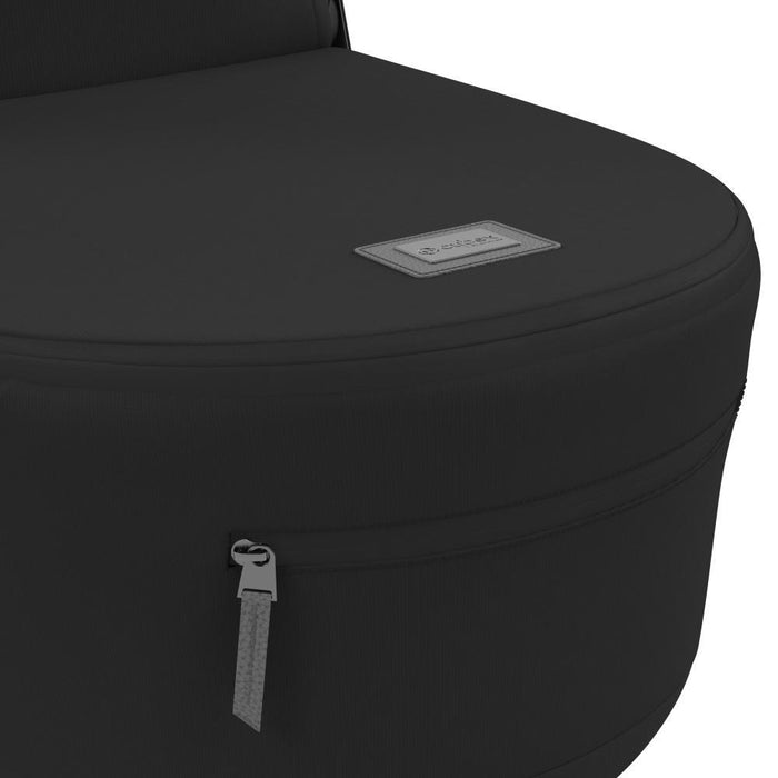 Pack Cybex Platinum Mios Chrome Black + Pack de Tecidos Mirage Grey+ Alcofa Mios Lux Sepia Black