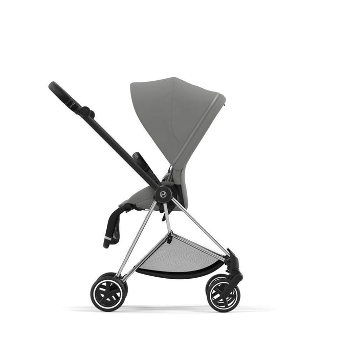 Pack Cybex Platinum Mios Chrome Black + Pack de Tecidos Mirage Grey+ Alcofa Mios Lux Sepia Black