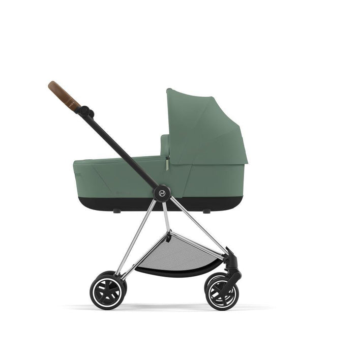 Pack Cybex Platinum Mios Chrome Brown + Pack de Tecidos Leaf Green + Alcofa Mios Lux Leaf Green