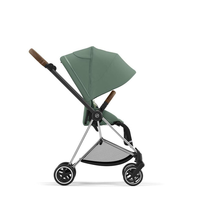 Pack Cybex Platinum Mios Chrome Brown + Pack de Tecidos Leaf Green + Alcofa Mios Lux Leaf Green