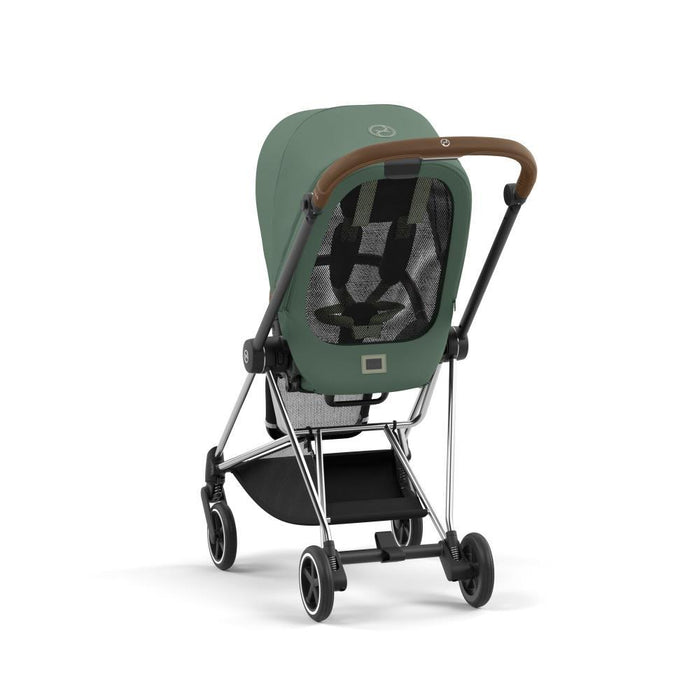 Pack Cybex Platinum Mios Chrome Brown + Pack de Tecidos Leaf Green + Alcofa Mios Lux Leaf Green