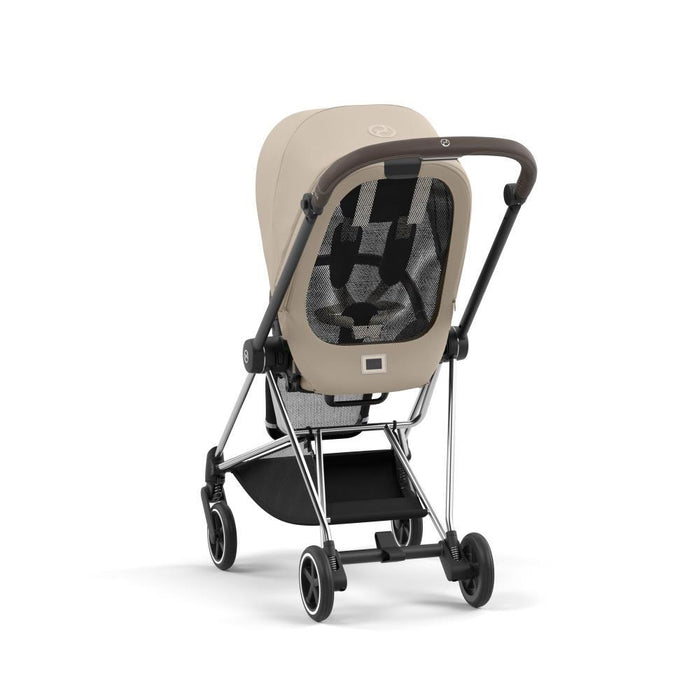 Pack Cybex Platinum Mios Chrome Brown + Pack de Tecidos Cozy Beige + Alcofa Mios Lux Cozy Beige
