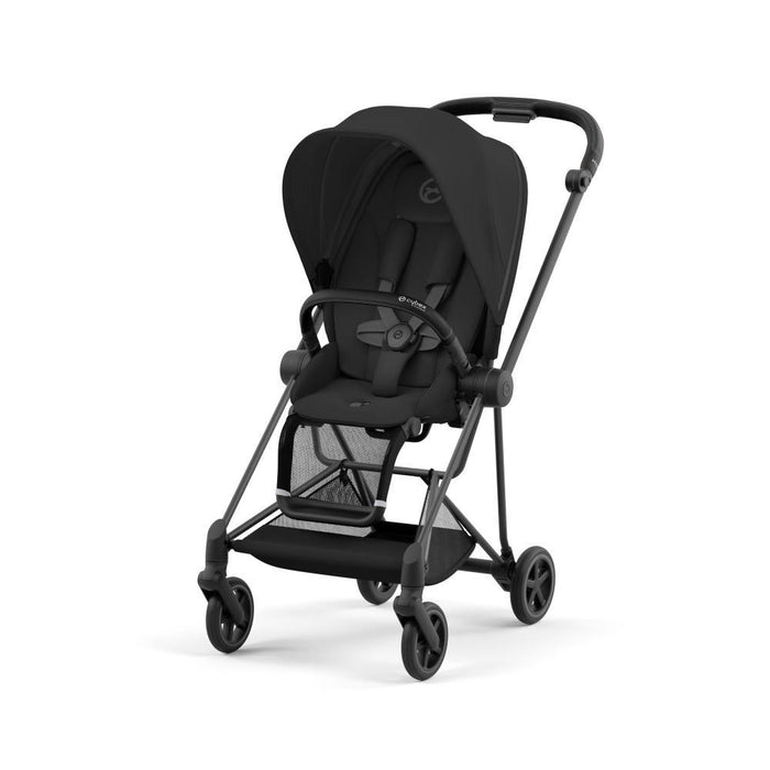 Pack Cybex Platinum Mios Matt Black + Pack de Tecidos Sepia Black + Alcofa Mios Lux Sepia Black