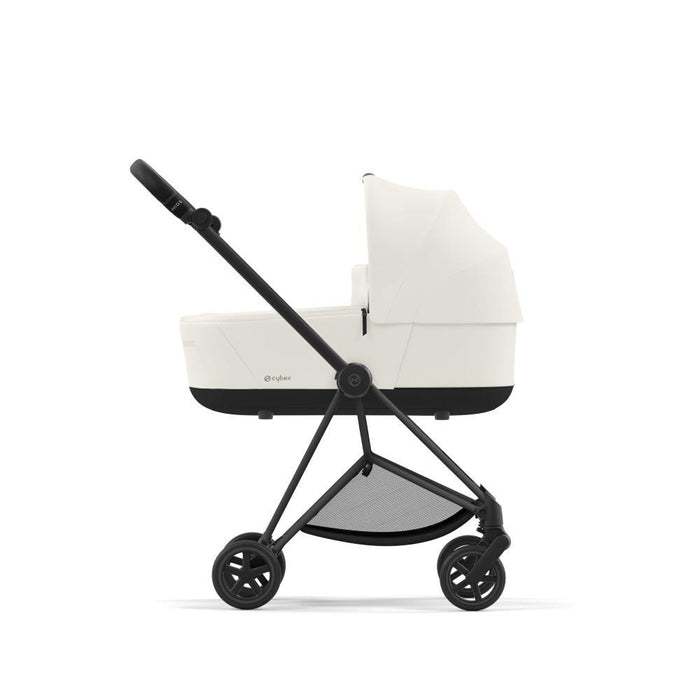 Pack Cybex Platinum Mios Matt Black + Pack de Tecidos Off White + Alcofa Mios Lux Off White