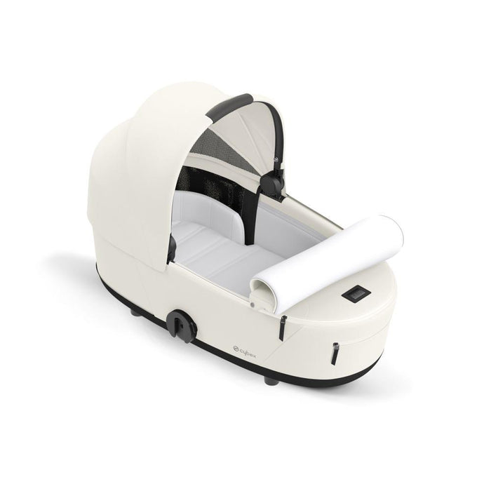 Pack Cybex Platinum Mios Matt Black + Pack de Tecidos Off White + Alcofa Mios Lux Off White