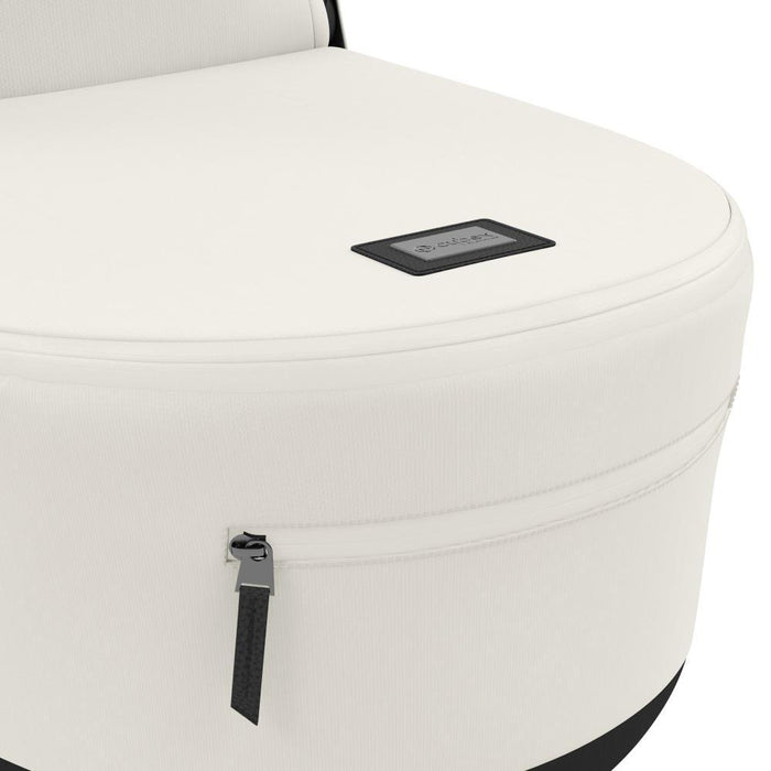 Pack Cybex Platinum Mios Matt Black + Pack de Tecidos Off White + Alcofa Mios Lux Off White