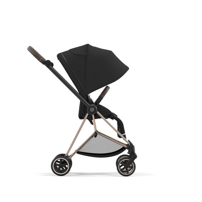 Pack Cybex Platinum Mios Rosegold + Pack de Tecidos Sepia Black + Alcofa Mios Lux Sepia Black