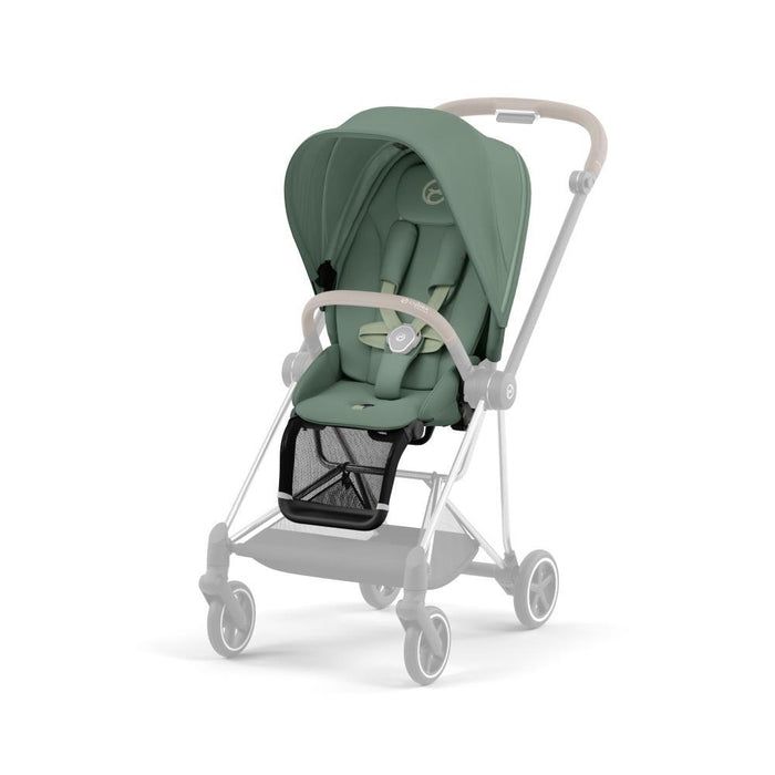 Pack Cybex Platinum Mios Chrome Brown + Pack de Tecidos Leaf Green + Alcofa Mios Lux Mirage Grey