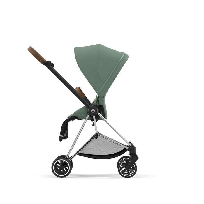 Pack Cybex Platinum Mios Chrome Brown + Pack de Tecidos Leaf Green + Alcofa Mios Lux Mirage Grey