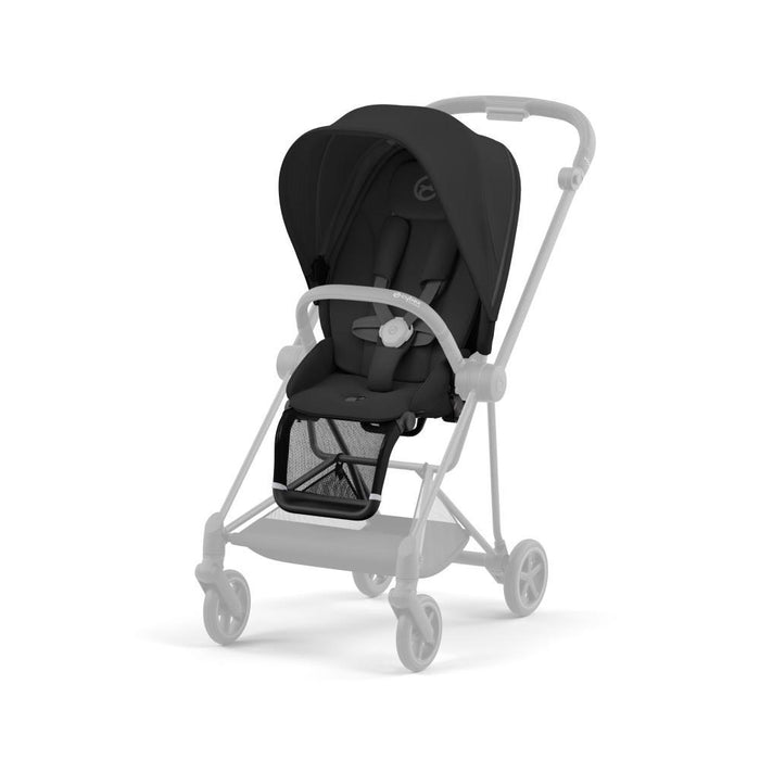 Pack Cybex Platinum Mios Negro Mate + Pack de Tela Negro Sepia + Bolso Mios Lux Mirage Gris