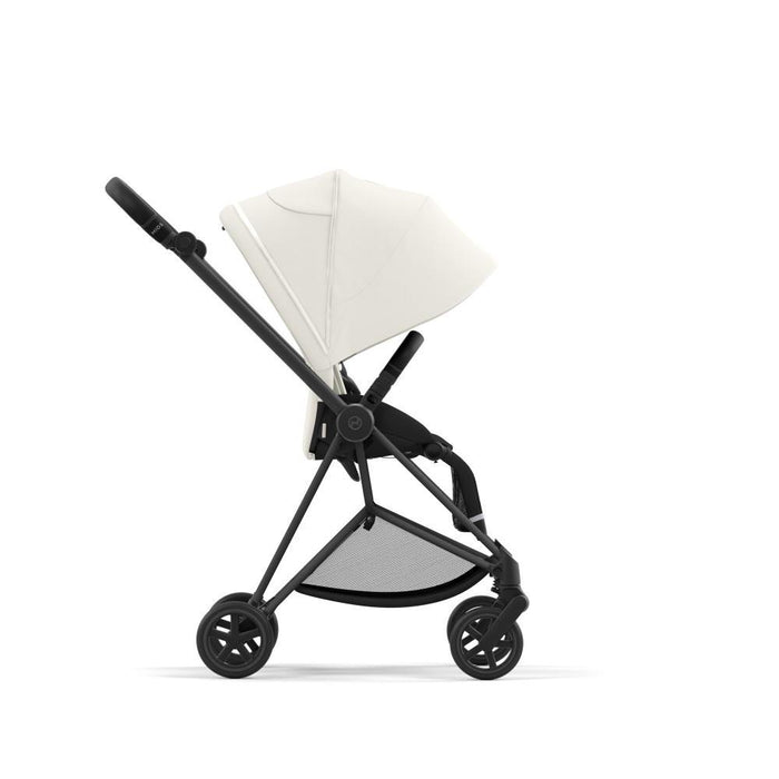 Pack Cybex Platinum Mios Matt Black + Pack de Tecidos Off White + Alcofa Mios Lux Mirage Grey