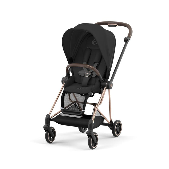 Pack Cybex Platinum Mios Rosegold + Pack de Tecidos Sepia Black + Alcofa Mios Lux Mirage Grey