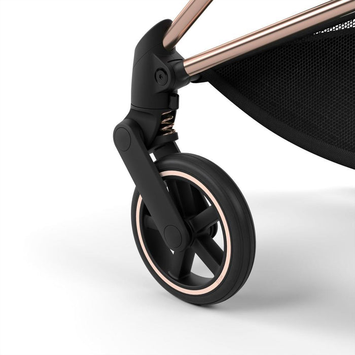 Pack Cybex Platinum Mios Rosegold + Pack de Tecidos Sepia Black + Alcofa Mios Lux Mirage Grey