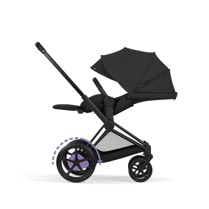 Cybex Platinum e-Priam Comfort Matt Black Sepia Black