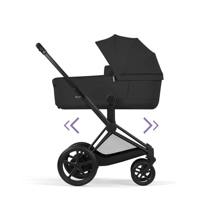 Cybex Platinum e-Priam Comfort Matt Black Sepia Black