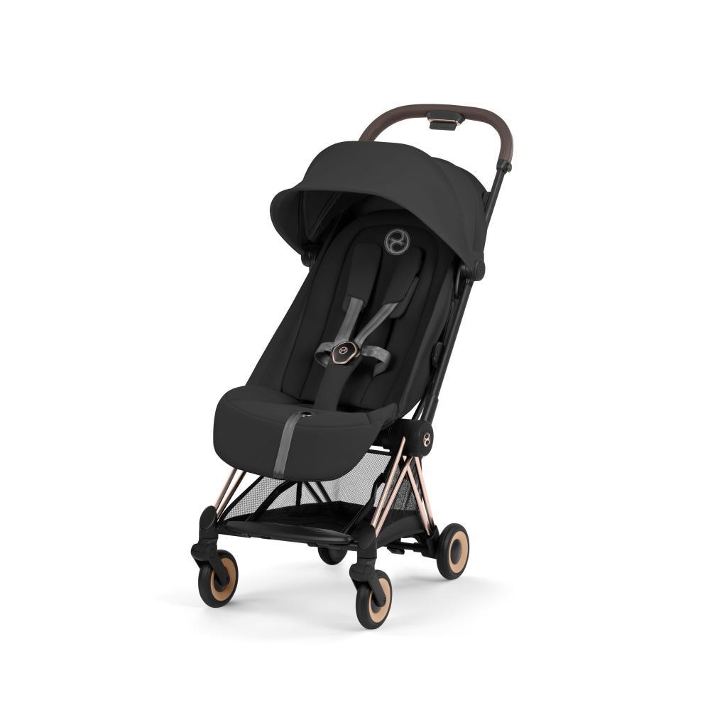 Cybex Platinum Coya Comfort Stroller Rosegold Sepia Black