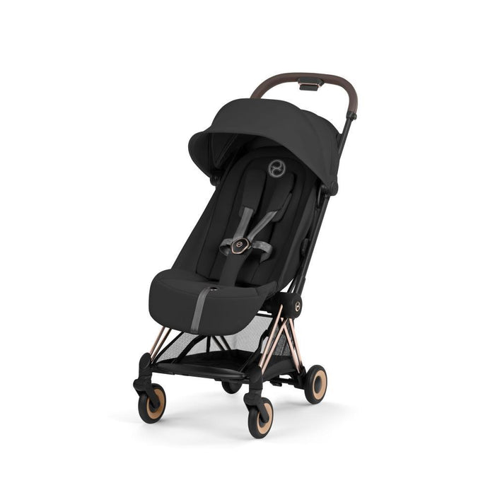 Cybex Platinum Coya Comfort Rosegold Sepia Black