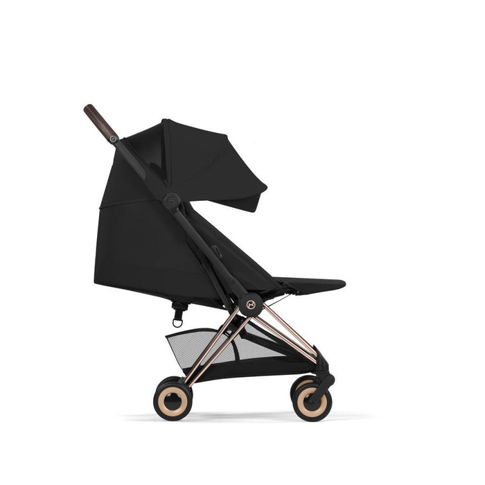Cybex Platinum Coya Comfort Rosegold Sepia Black